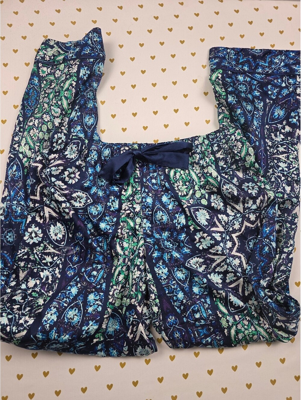 Victorias Secret Satin Small Sleep Pants Pajama PJ Bottoms
